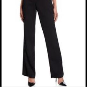 ESCADA High Rise Black Flare Tuxedo Dress pants 34